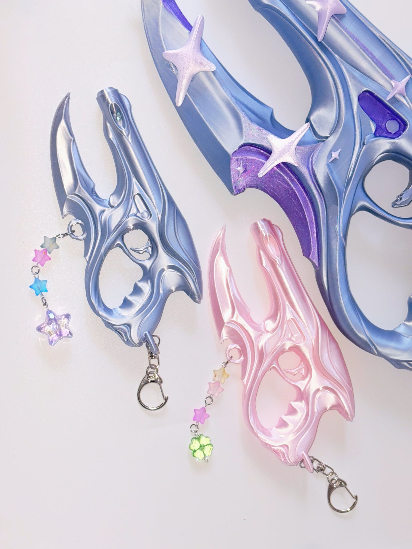 Alien Space Gun Keychain