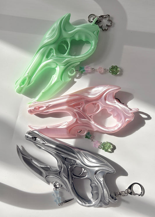 Alien Space Gun Keychain