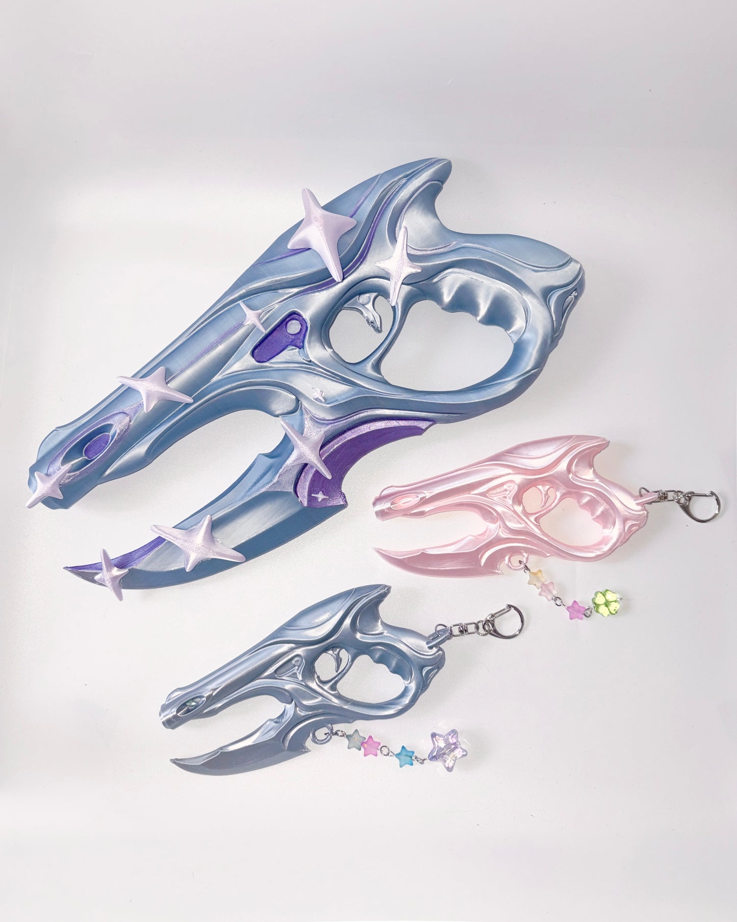 Alien Space Gun Keychain