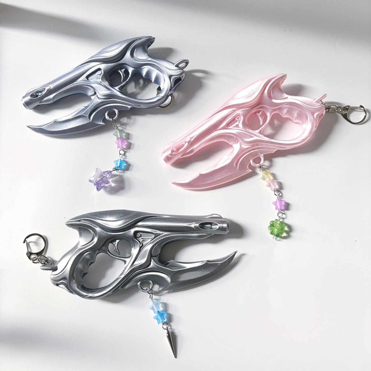 Alien Space Gun Keychain