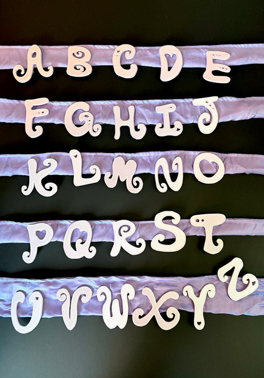 Alphabet Hair Clip