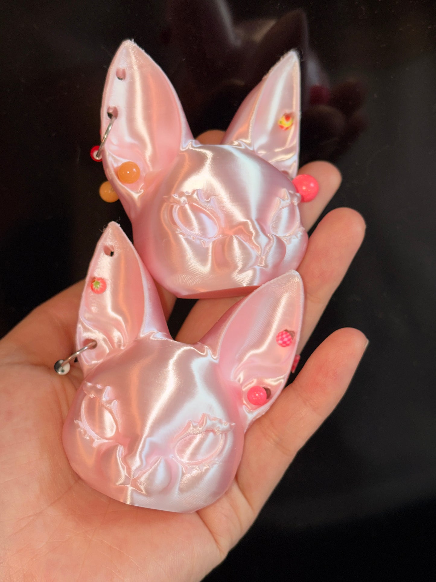 Alien Cat Keychain