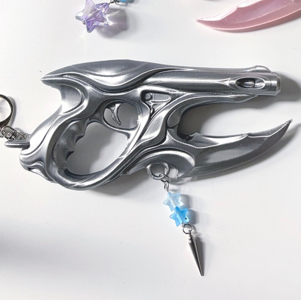 Alien Space Gun Keychain