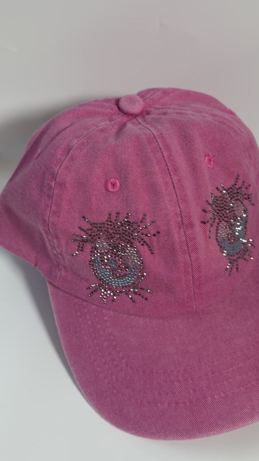 Rhinestone & Hand Painted Hats